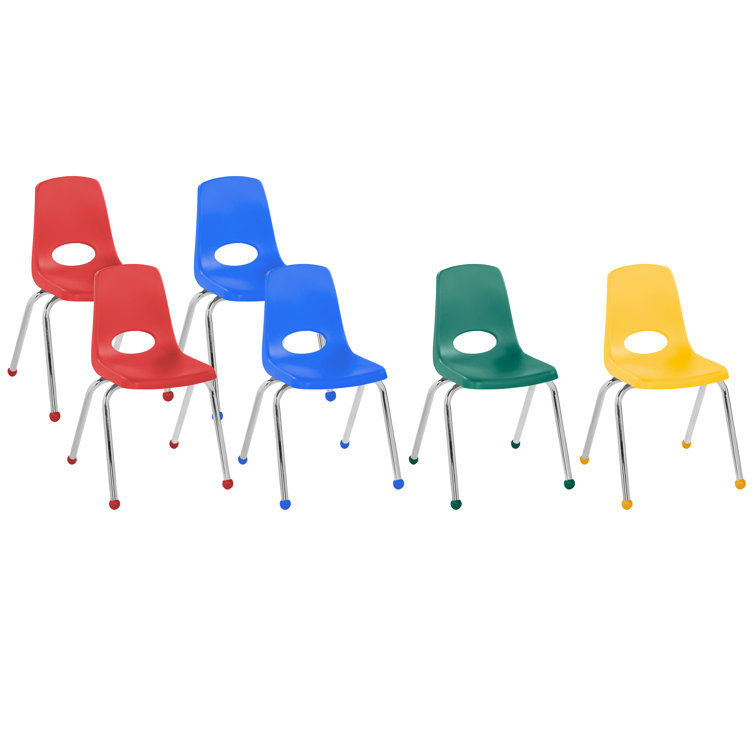 Factory Direct Partners Stackable Ball Glide Classroom Chair & Reviews